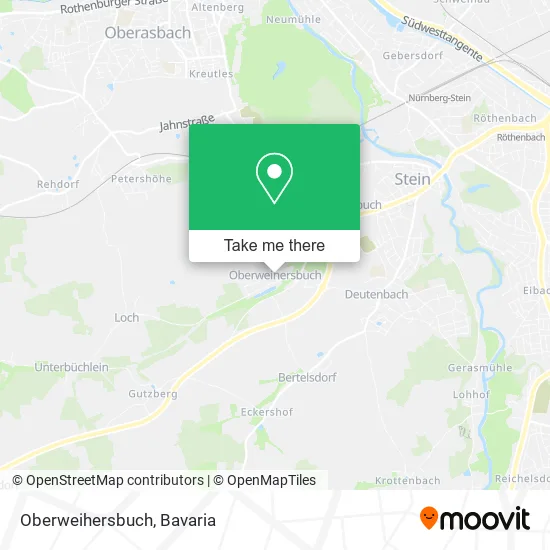 Карта Oberweihersbuch