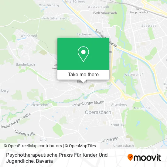 Карта Psychotherapeutische Praxis Für Kinder Und Jugendliche