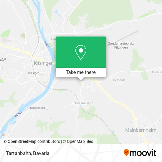 Карта Tartanbahn