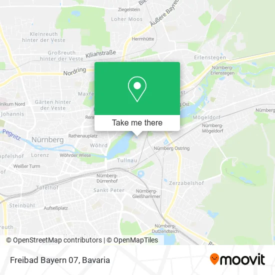 Карта Freibad Bayern 07