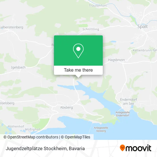 Карта Jugendzeltplätze Stockheim