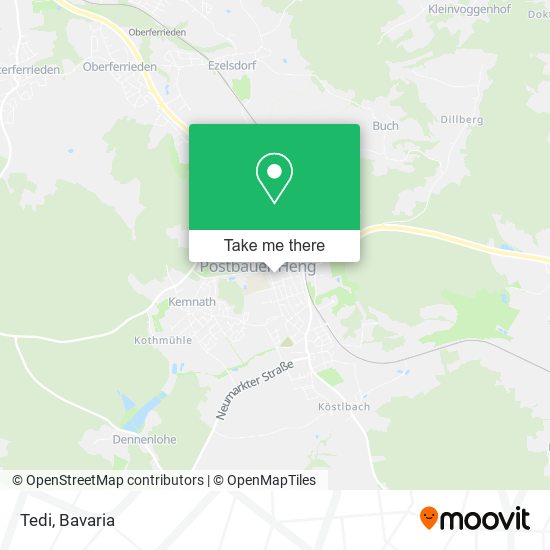 Tedi map