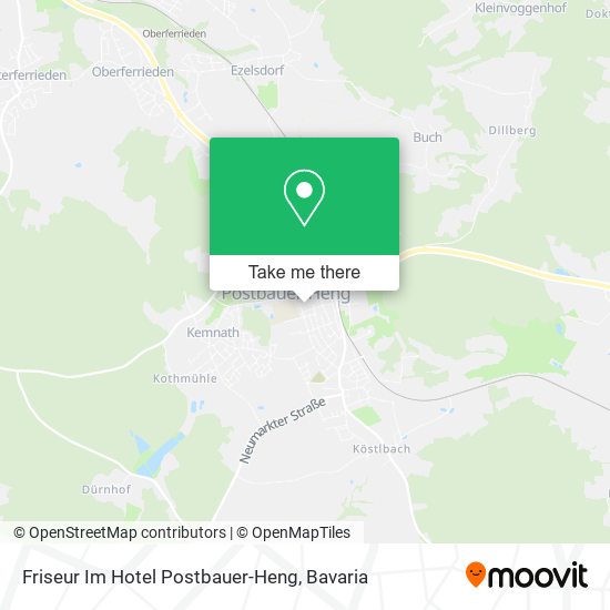 Friseur Im Hotel Postbauer-Heng map