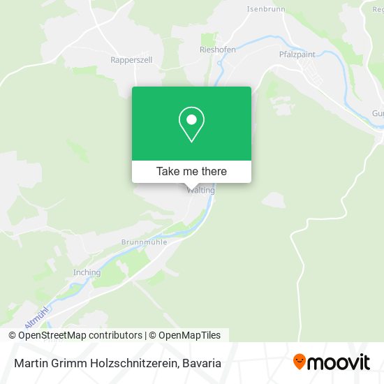 Martin Grimm Holzschnitzerein map
