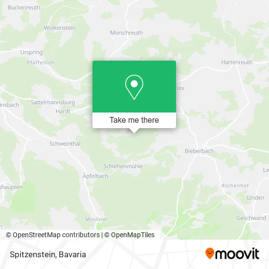 Карта Spitzenstein