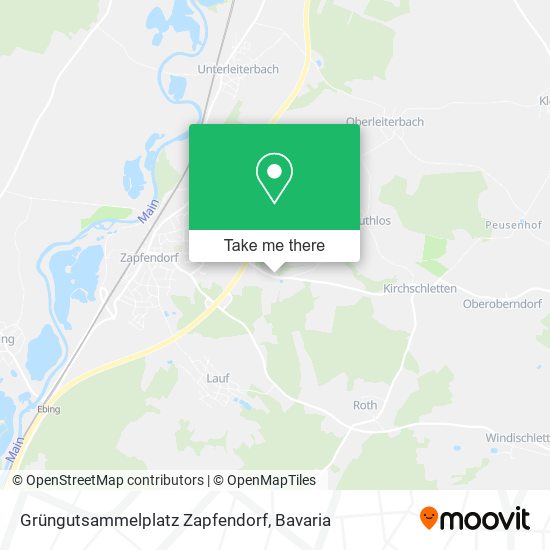 Grüngutsammelplatz Zapfendorf map