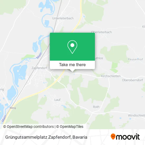 Карта Grüngutsammelplatz Zapfendorf