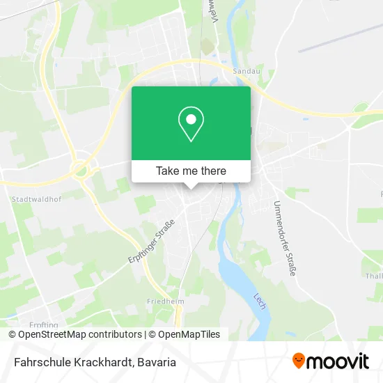 Карта Fahrschule Krackhardt