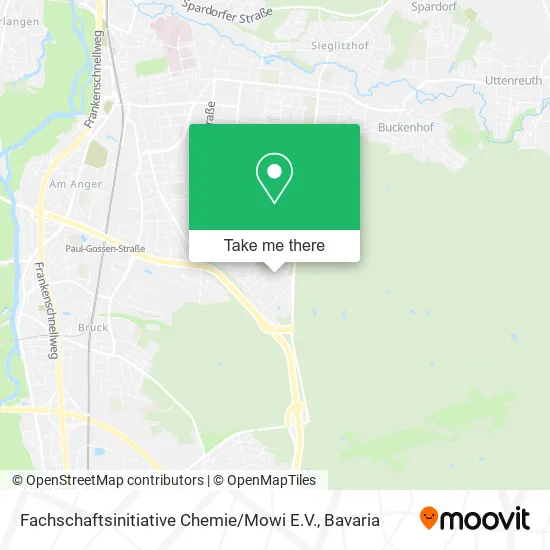 Карта Fachschaftsinitiative Chemie / Mowi E.V.