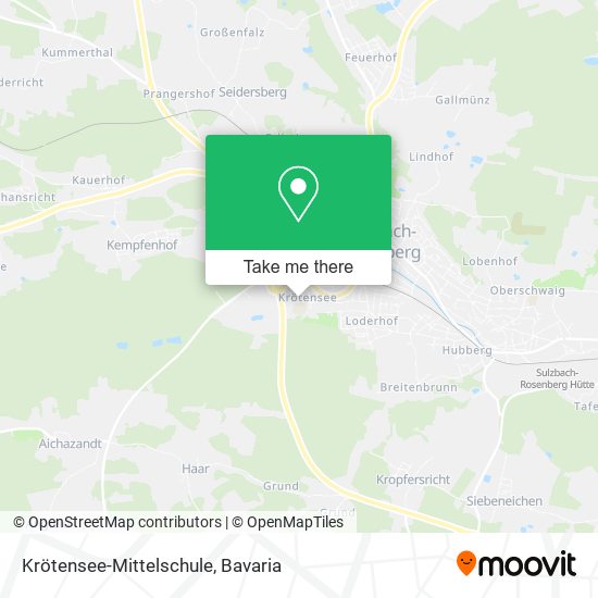 Krötensee-Mittelschule map