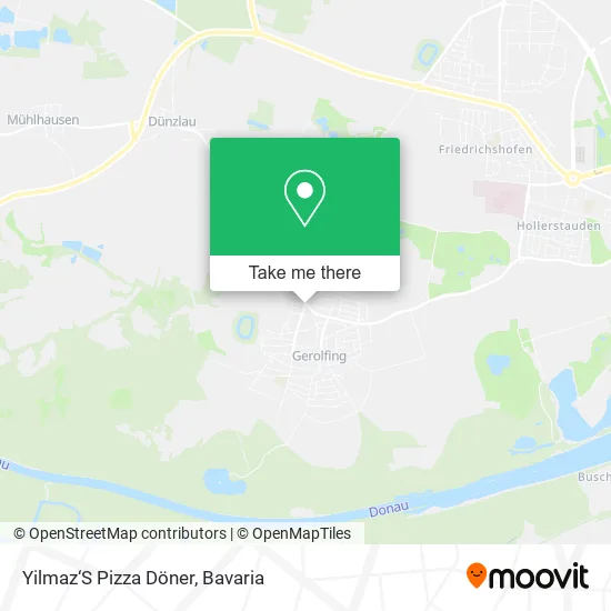 Карта Yilmaz‘S Pizza Döner