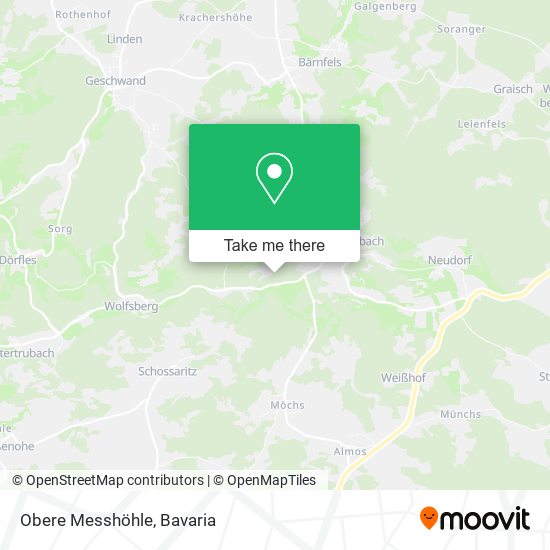 Карта Obere Messhöhle