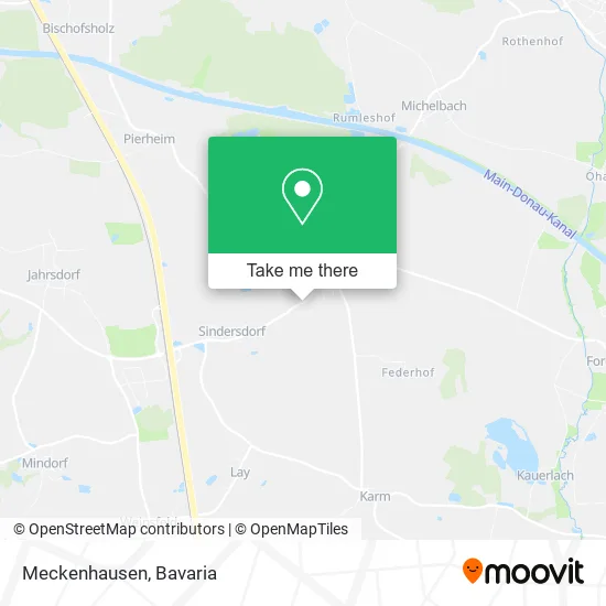 Карта Meckenhausen