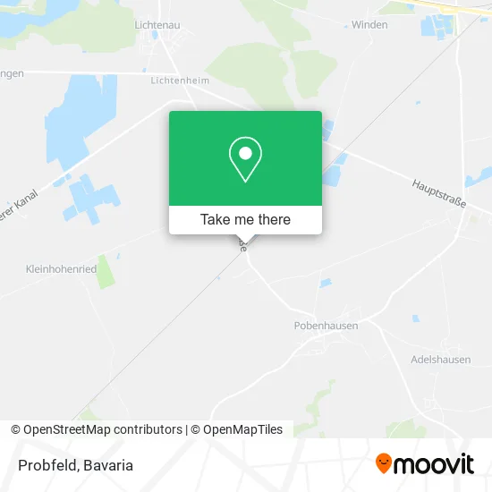 Карта Probfeld