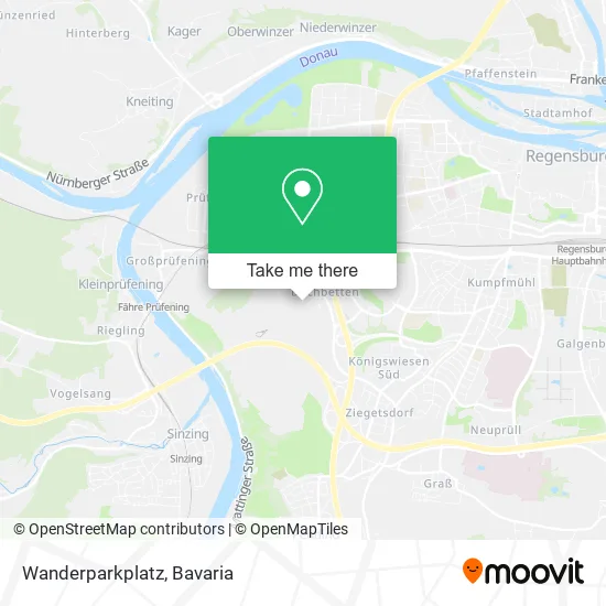 Карта Wanderparkplatz