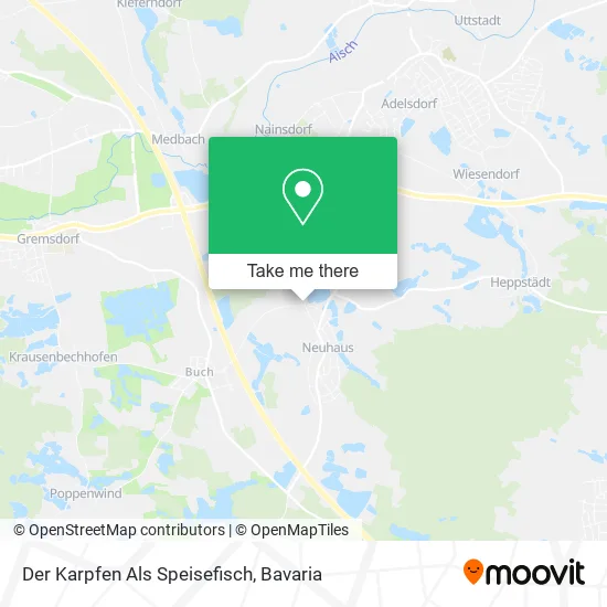 Карта Der Karpfen Als Speisefisch