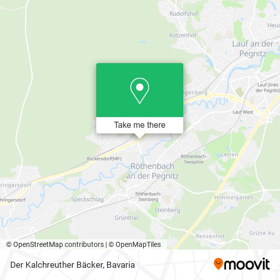 Der Kalchreuther Bäcker map