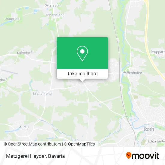 Карта Metzgerei Heyder