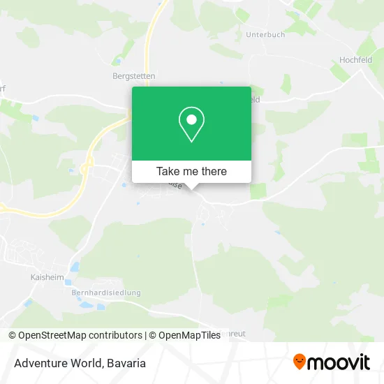 Карта Adventure World