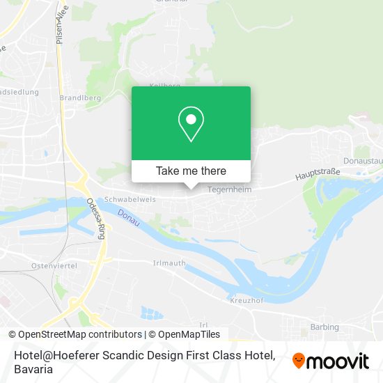 Hotel@Hoeferer Scandic Design First Class Hotel map