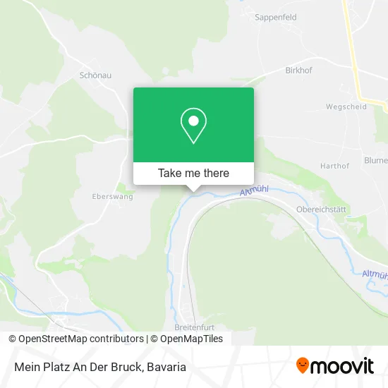 Карта Mein Platz An Der Bruck