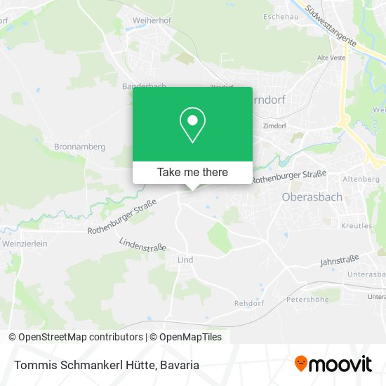 Tommis Schmankerl Hütte map