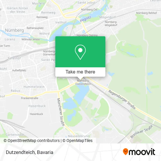 Dutzendteich map