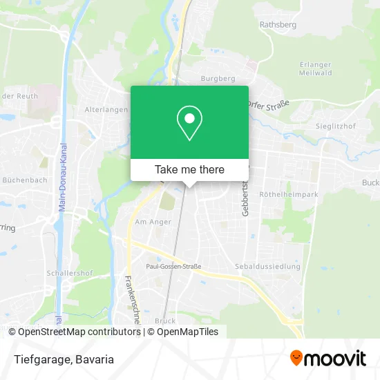Карта Tiefgarage
