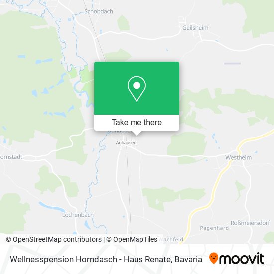 Wellnesspension Horndasch - Haus Renate map