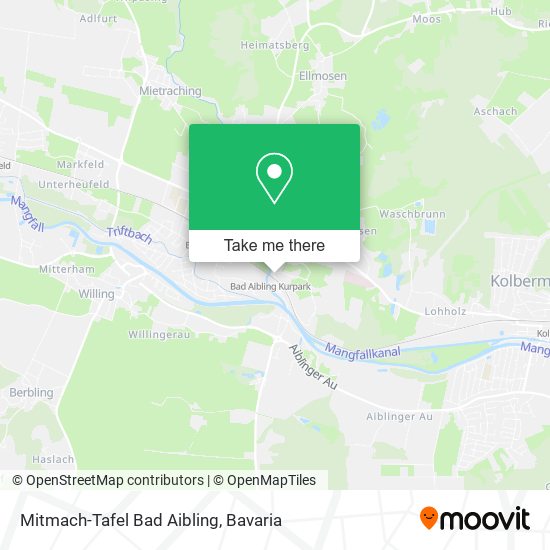 Mitmach-Tafel Bad Aibling map