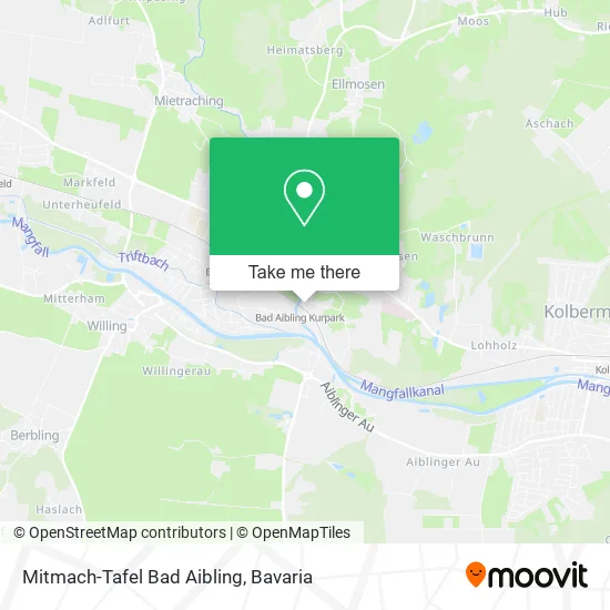 Карта Mitmach-Tafel Bad Aibling