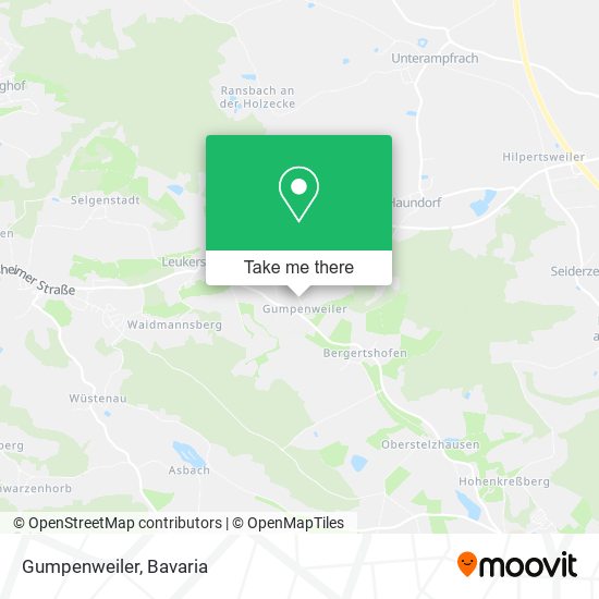 Gumpenweiler map