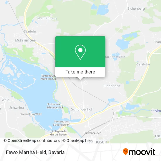 Карта Fewo Martha Held