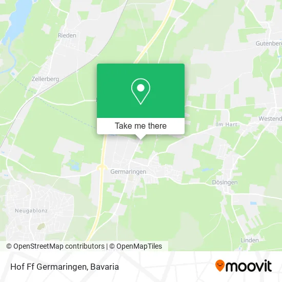 Карта Hof Ff Germaringen