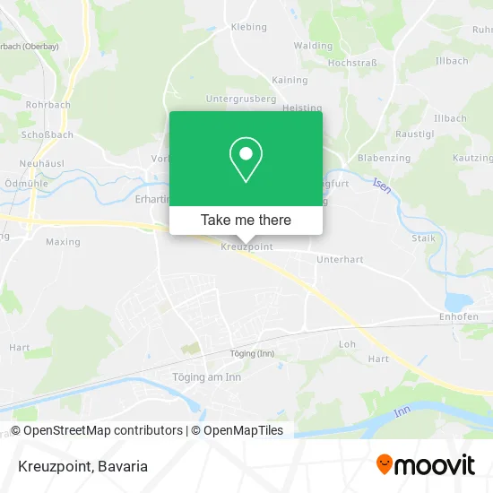 Карта Kreuzpoint