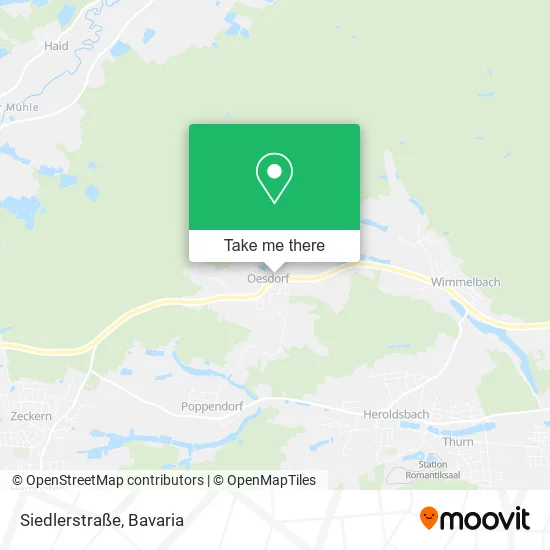 Siedlerstraße map