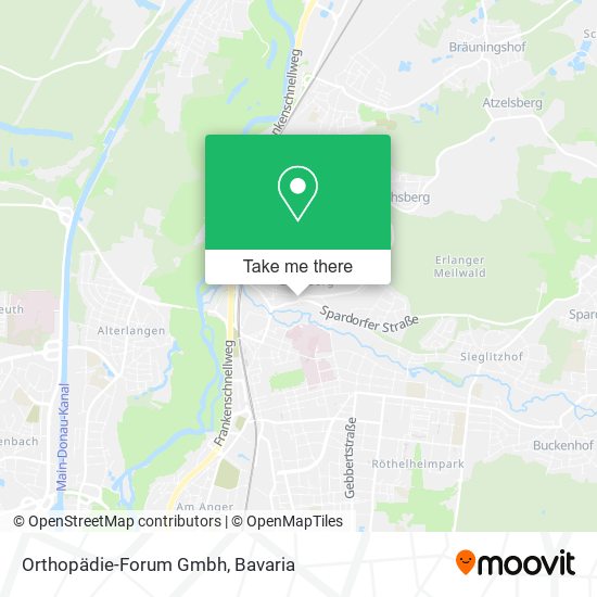 Orthopädie-Forum Gmbh map