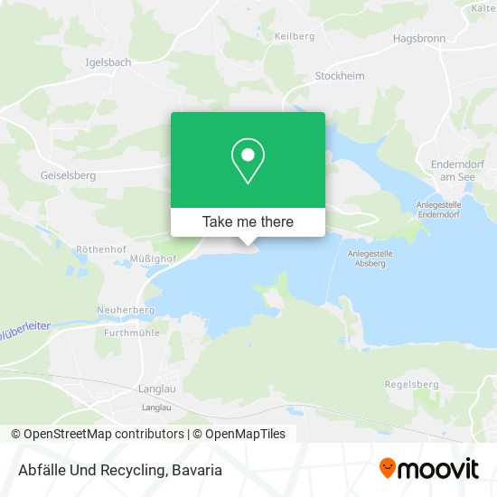 Карта Abfälle Und Recycling