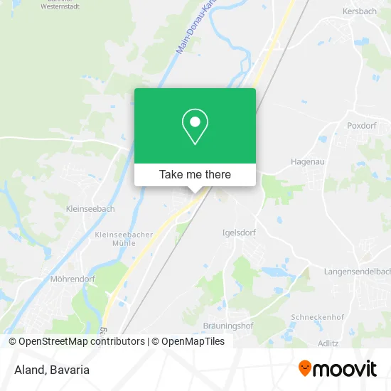 Карта Aland