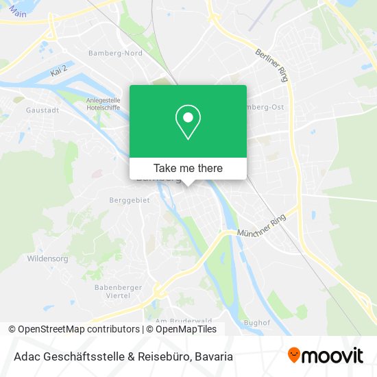 Adac Geschäftsstelle & Reisebüro map