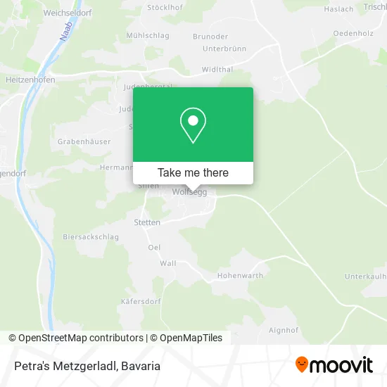 Карта Petra's Metzgerladl