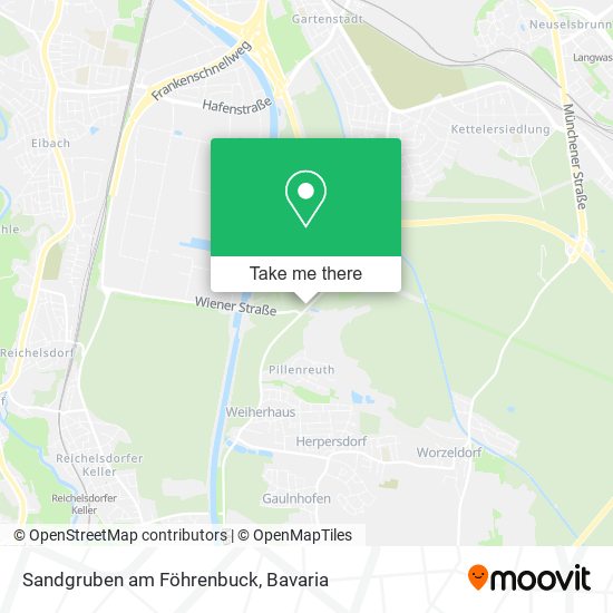 Sandgruben am Föhrenbuck map
