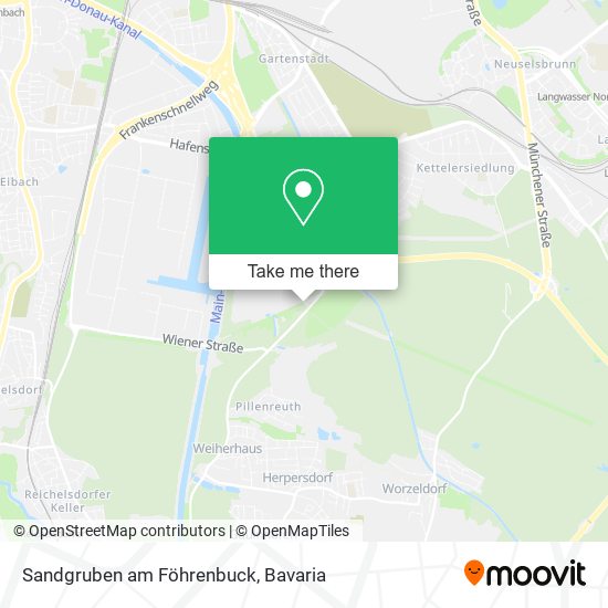 Sandgruben am Föhrenbuck map