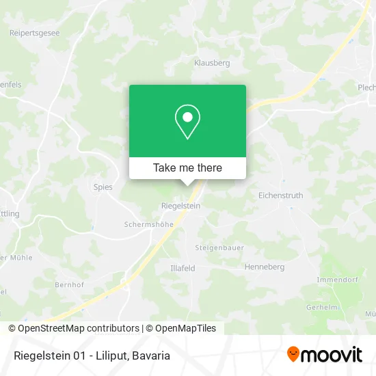 Карта Riegelstein 01 - Liliput