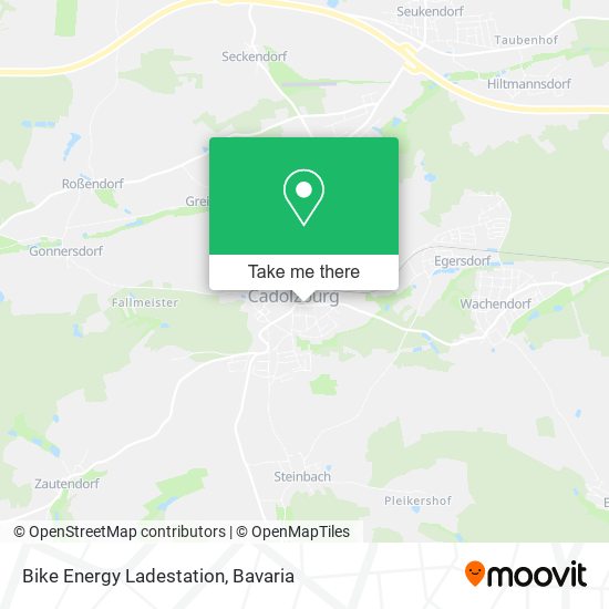 Bike Energy Ladestation map