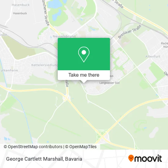 Карта George Cartlett Marshall