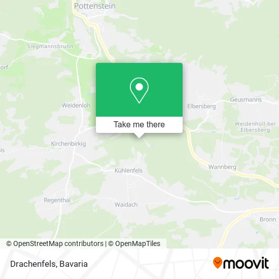 Карта Drachenfels