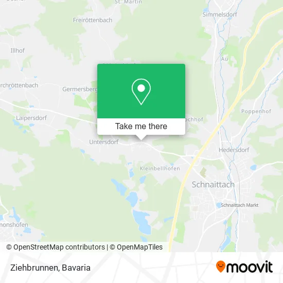 Карта Ziehbrunnen