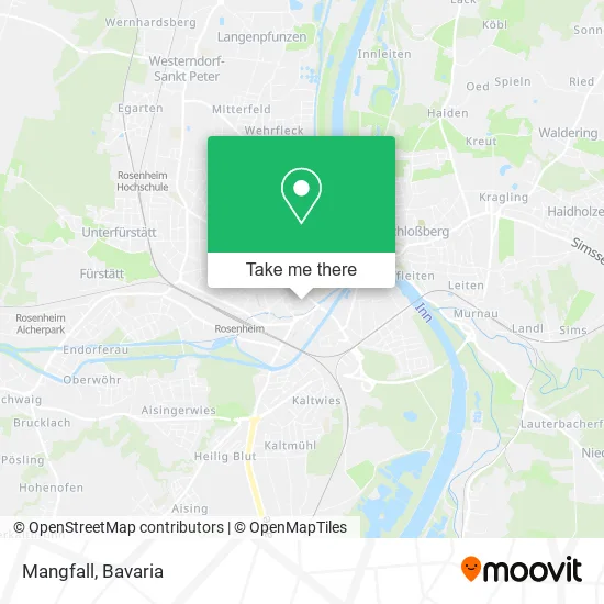 Карта Mangfall