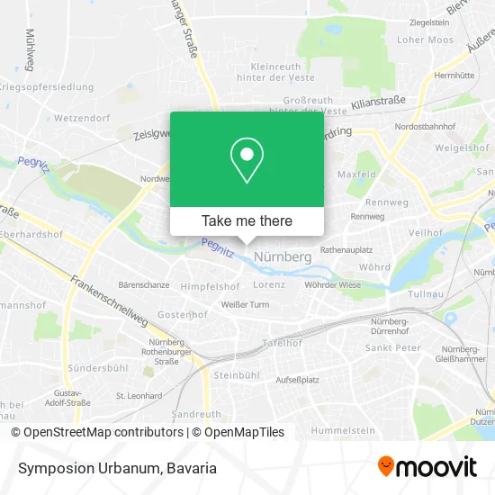 Карта Symposion Urbanum